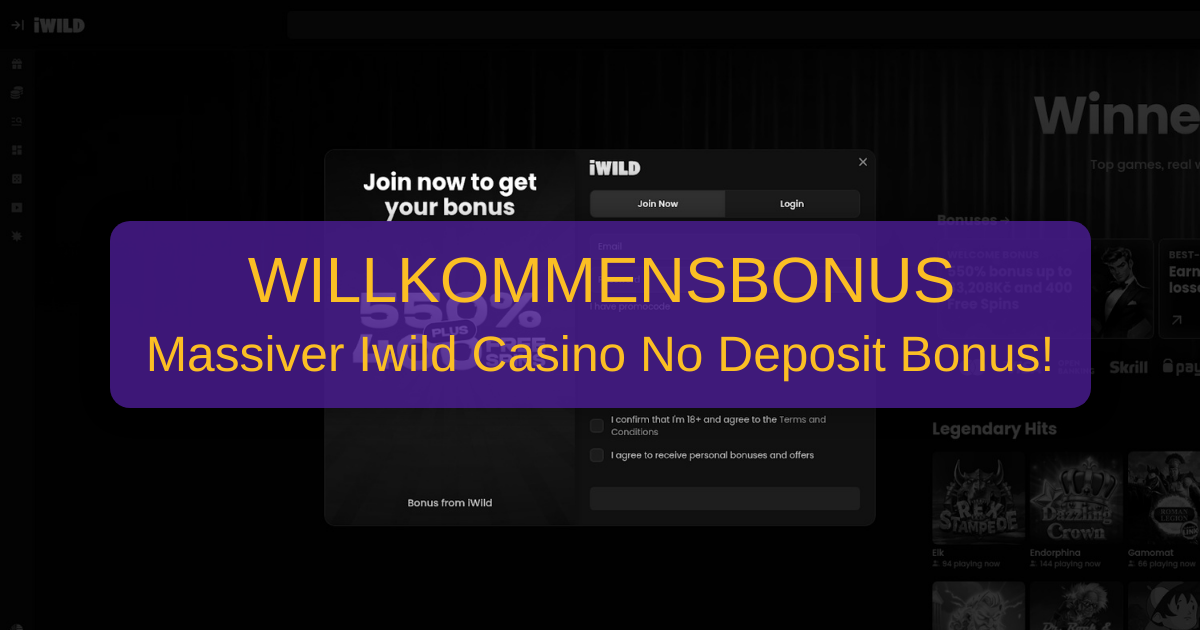 Iwild Casino No Deposit Bonus ohne erste Einzahlung verstehen